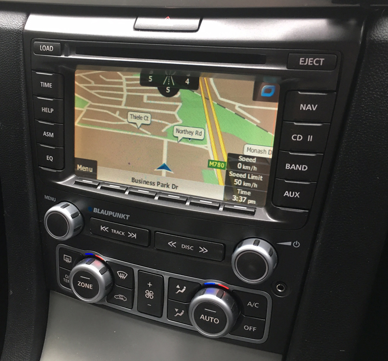 VE SERIES 1 E2 HSV NAVIGATION SAT NAV