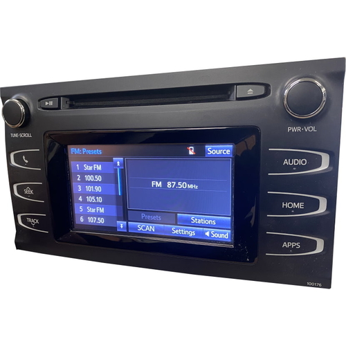 TOYOTA KLUGER STEREO RADIO REPAIR SERVICE