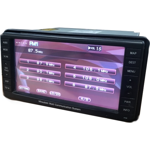 MITSUBISHI MULTI COMMUNICATION SYSTEM STEREO REPAIR SERVICE