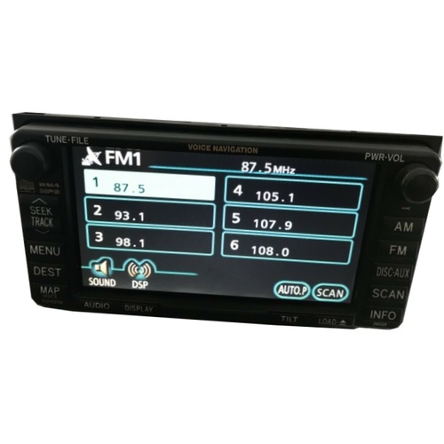 TOYOTA KLUGER STEREO RADIO REPAIR SERVICE
